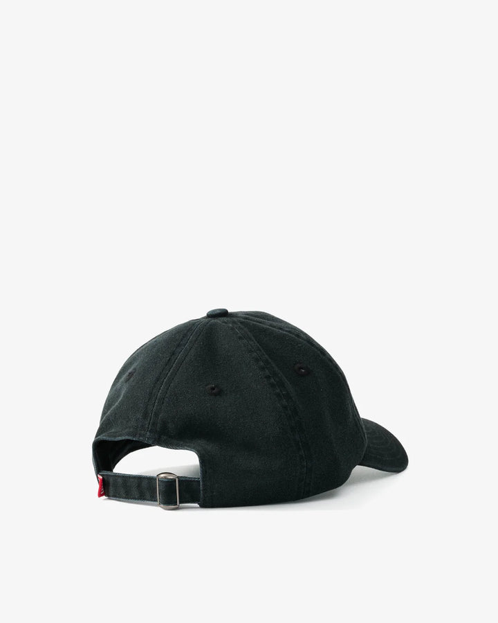 Workshop 6 Panel Low Pro Hat - Black