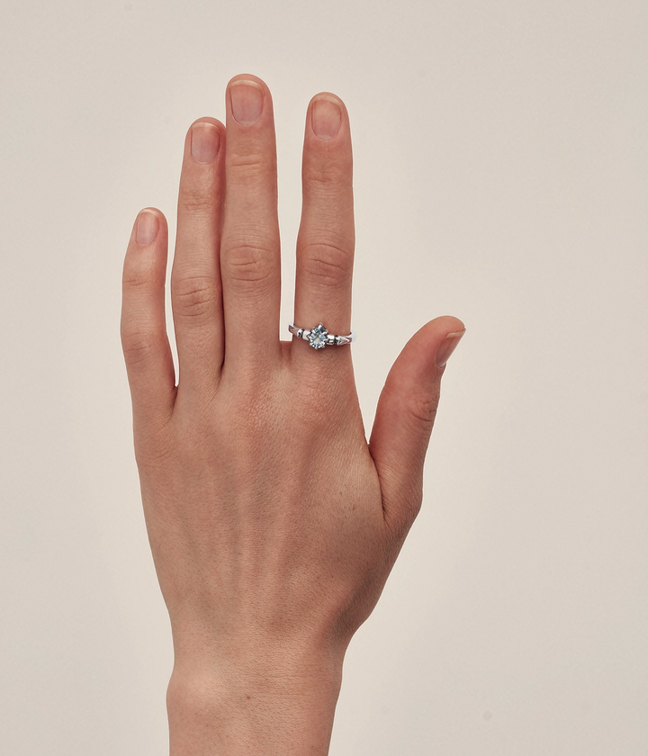 Precious Punk Droplet Ring