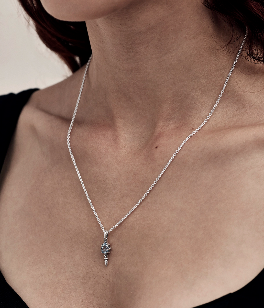 Precious Punk Droplet Necklace