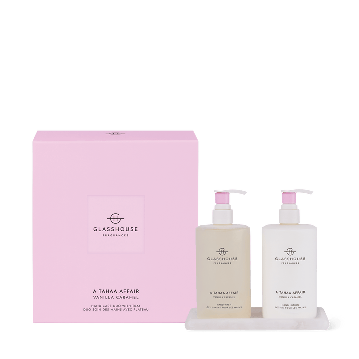 A Tahaa Affair Hand Care Duo With Tray - Chillis & More NZ