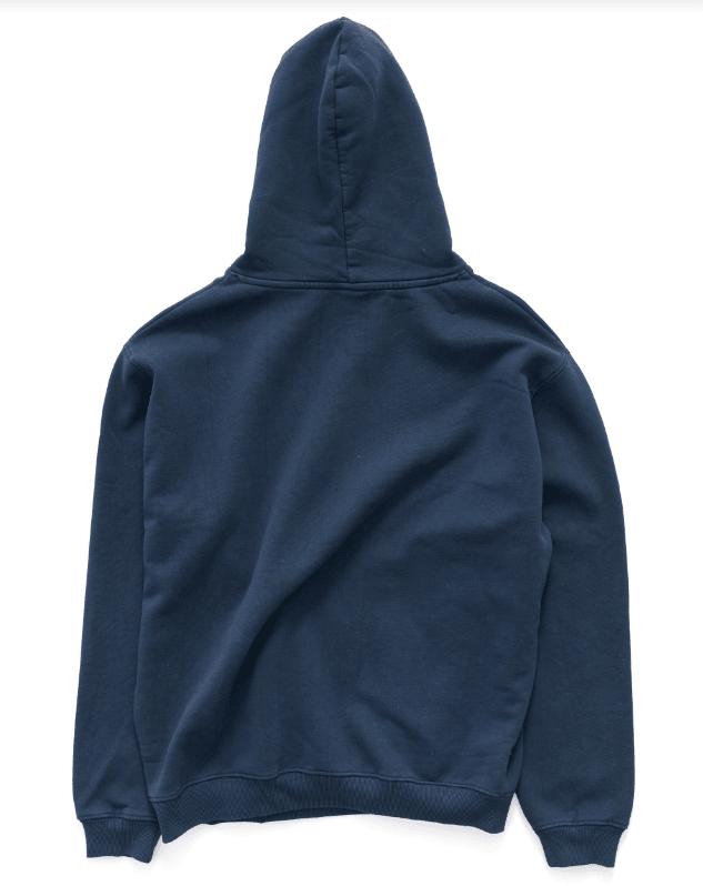 Address Text Pullover Hoodie - Navy - Chillis & More NZ