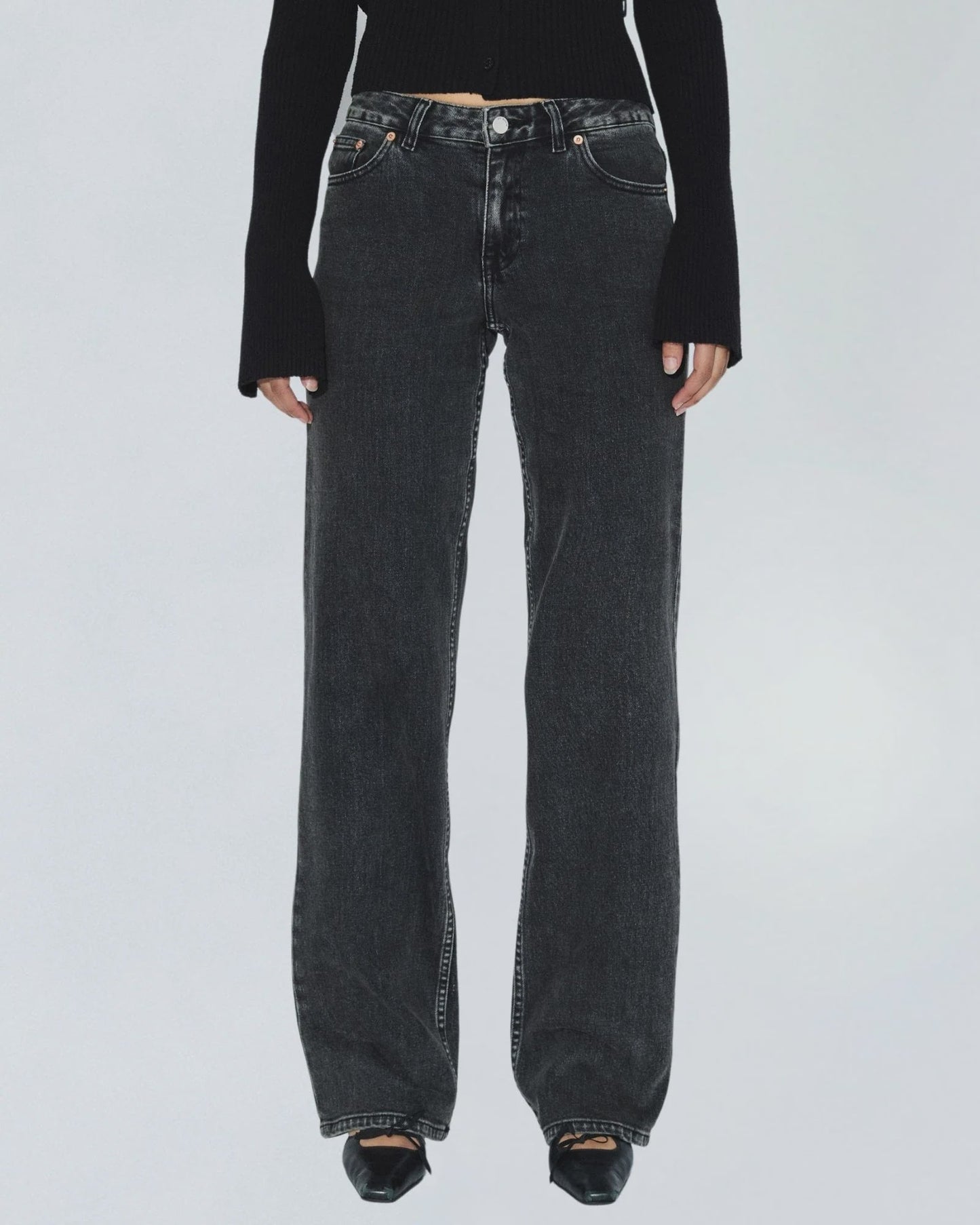 Addy Jeans - Tar Aged Black - Chillis & More NZ