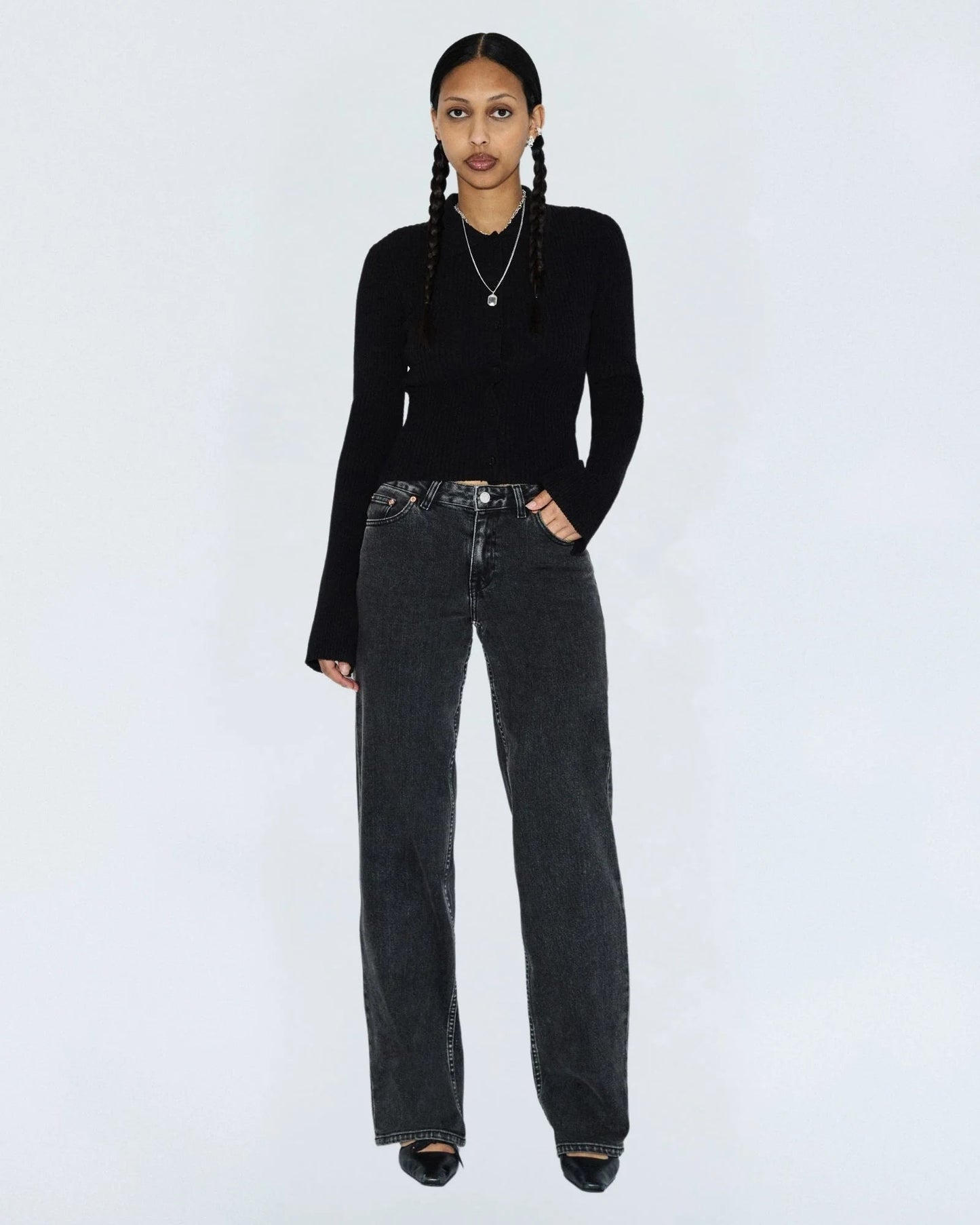 Addy Jeans - Tar Aged Black - Chillis & More NZ