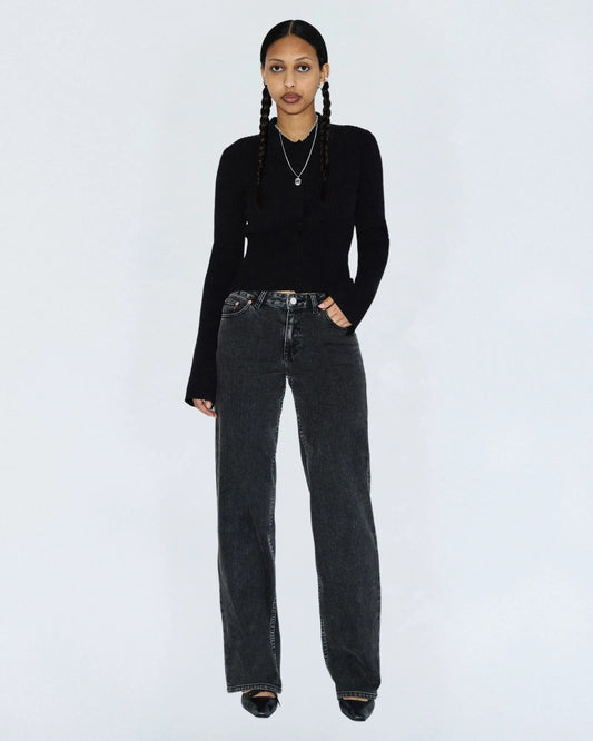 Addy Jeans - Tar Aged Black - Chillis & More NZ