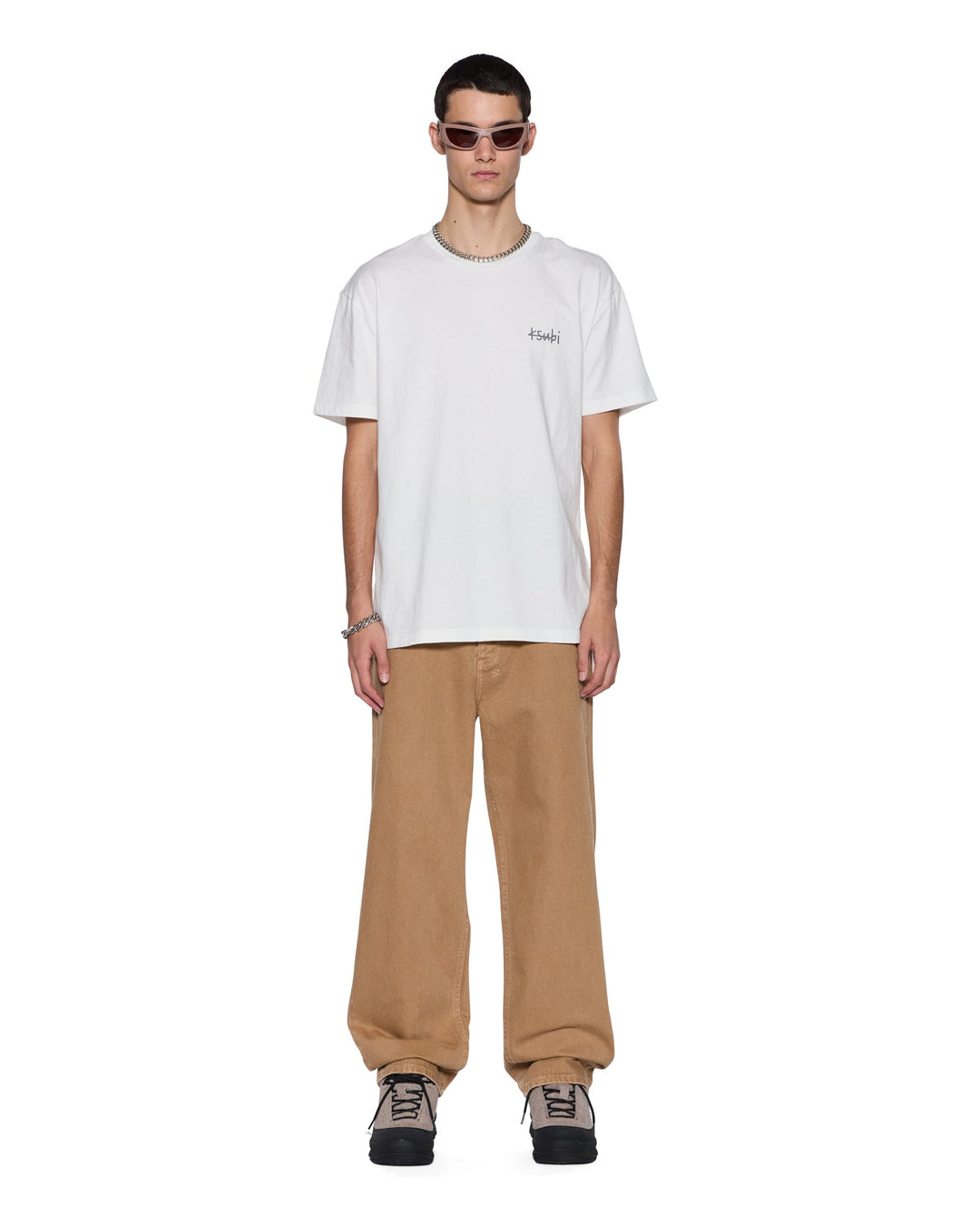 All Day Biggie ss Tee - Vintage White - Chillis & More NZ