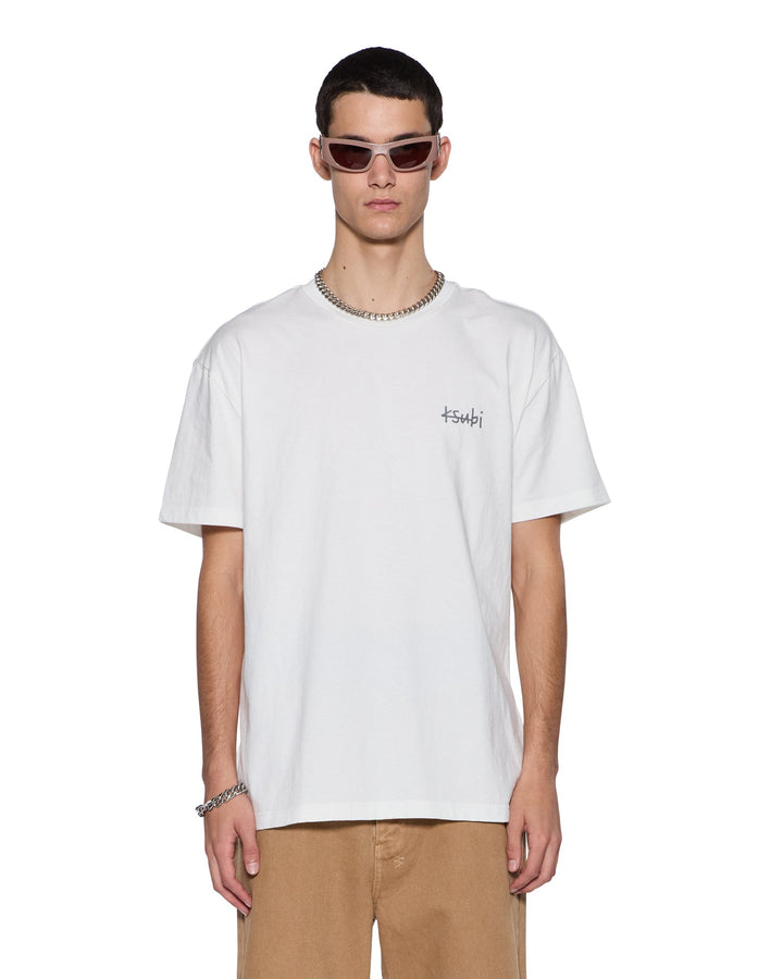 All Day Biggie ss Tee - Vintage White - Chillis & More NZ