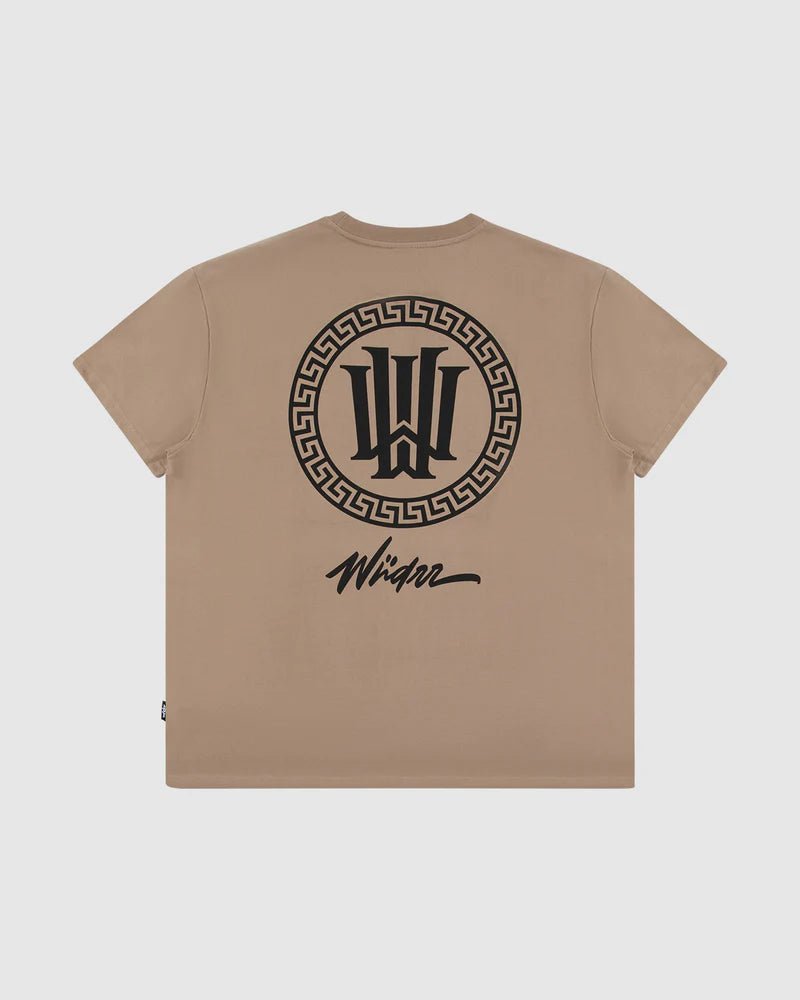 Apollo Box Fit Tee - Taupe - Chillis & More NZ