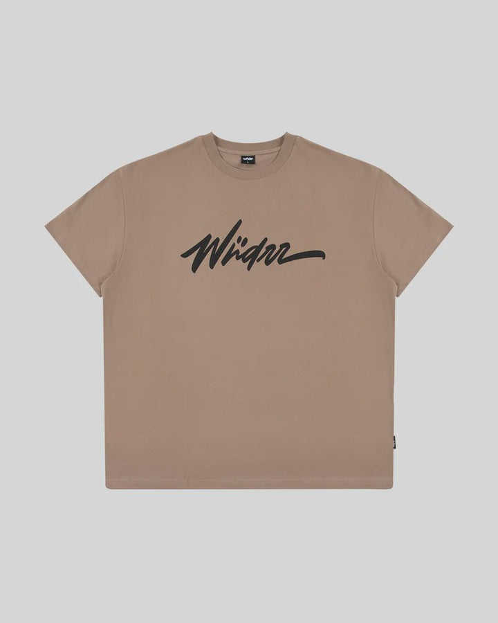 Apollo Box Fit Tee - Taupe - Chillis & More NZ