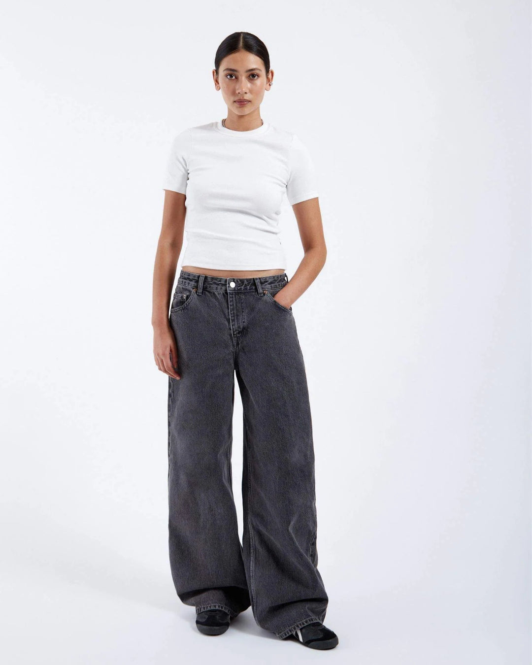 Ary Mid Jean - Grey Retro - Chillis & More NZ