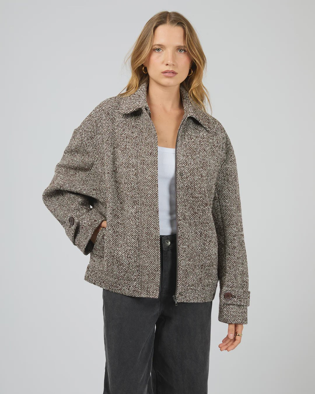 Asher Jacket - Chocolate - Chillis & More NZ