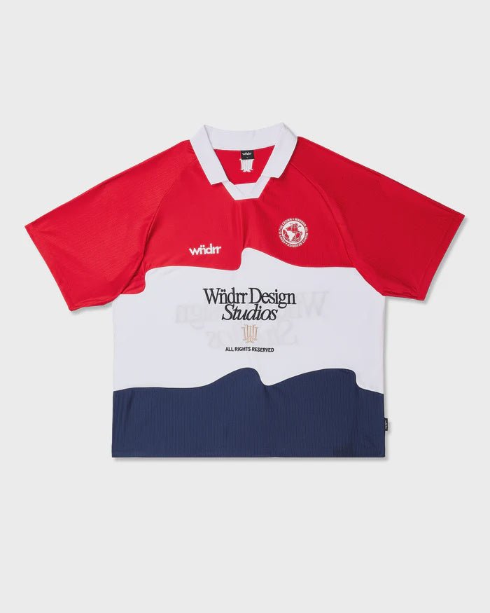 Atelier Football Jersey - Red/Blue - Chillis & More NZ