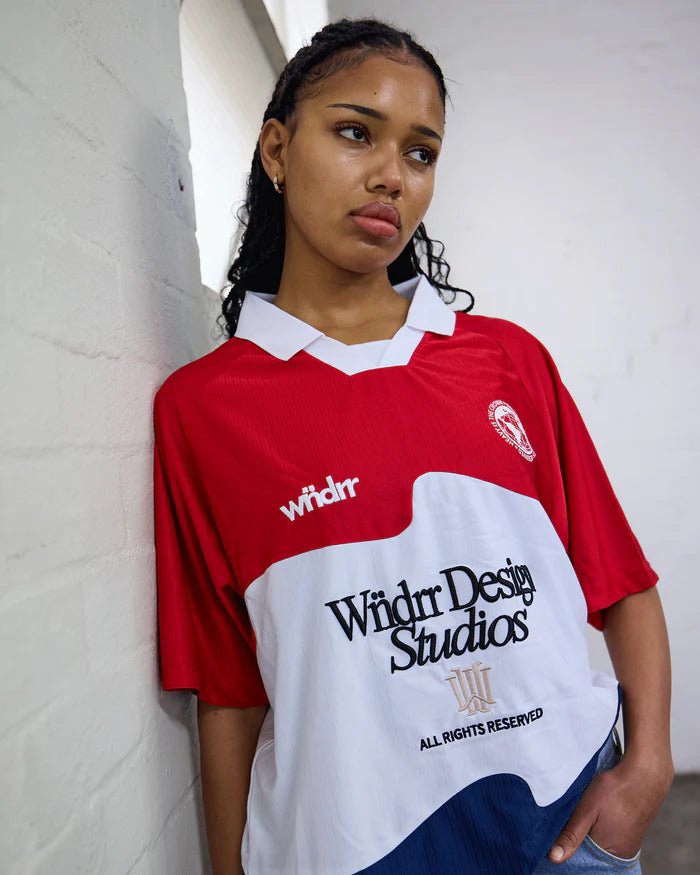 Atelier Football Jersey - Red/Blue - Chillis & More NZ
