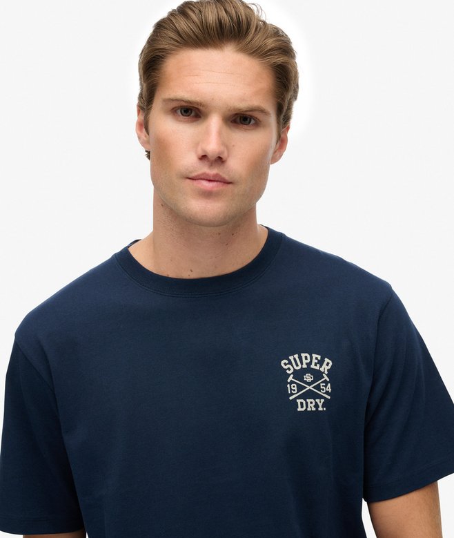 Athletic Club T-Shirt - Nautical Navy - Chillis & More NZ