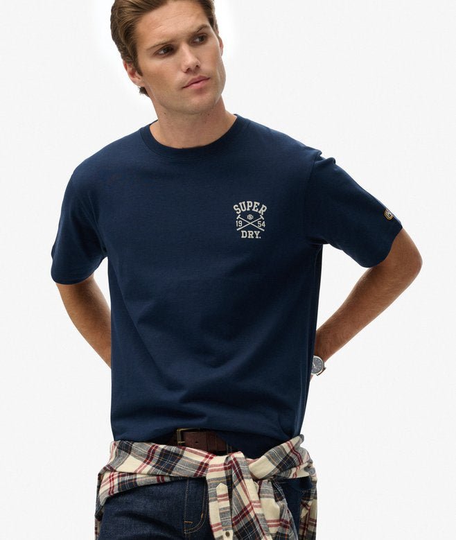 Athletic Club T-Shirt - Nautical Navy - Chillis & More NZ
