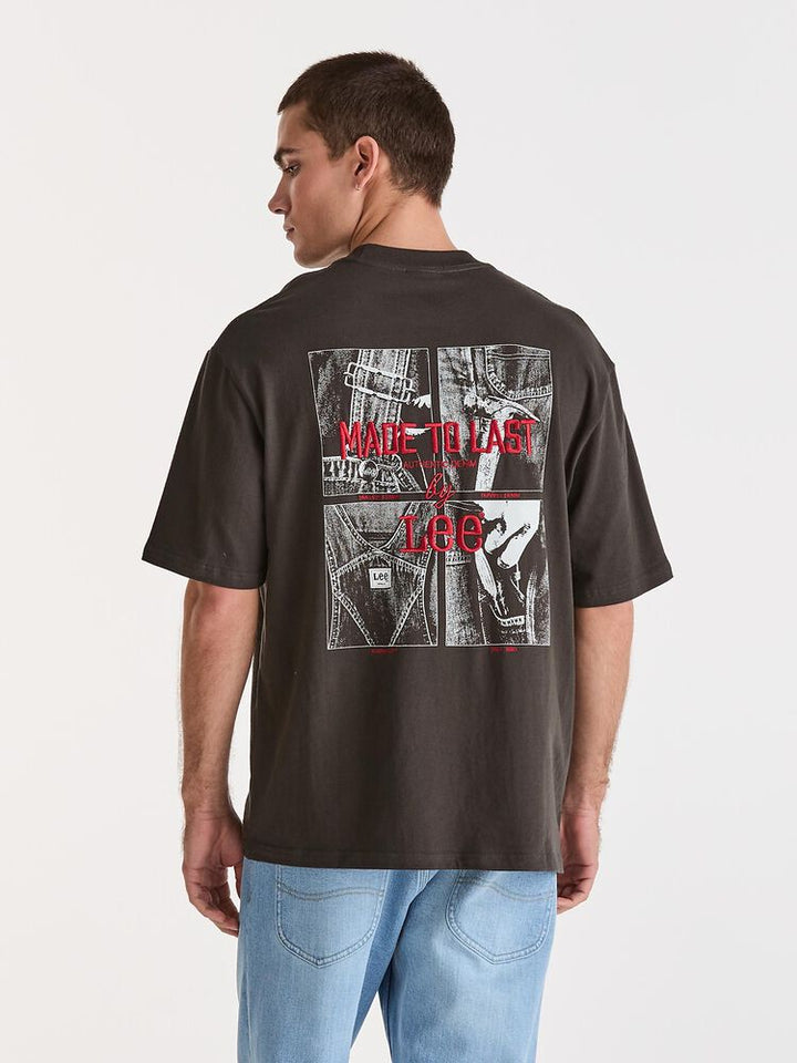 Authentic Boxcut Tee - Dark Slate - Chillis & More NZ
