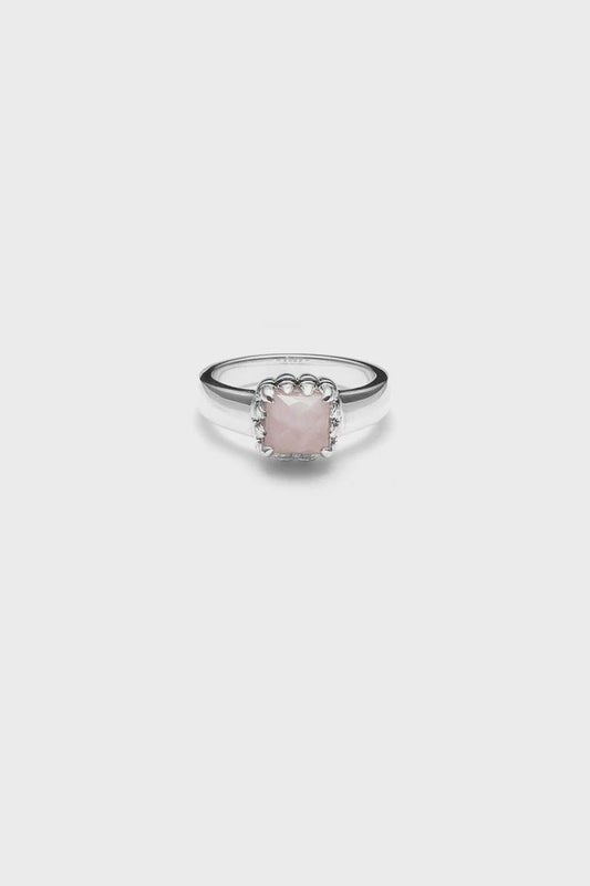 Baby Claw Ring - Rose Quartz - Chillis & More NZ