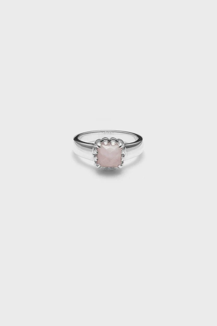 Baby Claw Ring - Rose Quartz - Chillis & More NZ