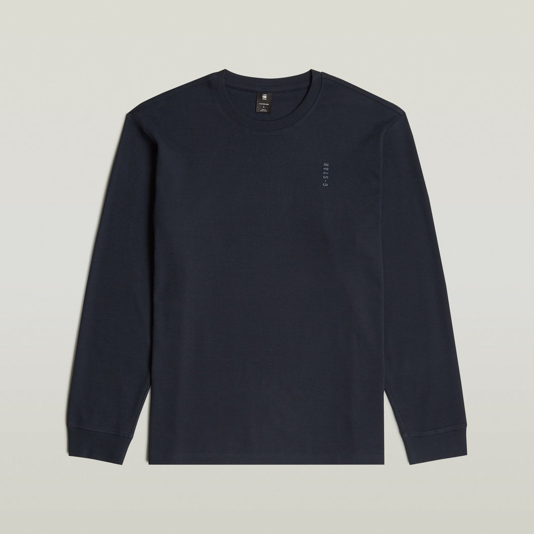 Back Embro Text Loose R T L/S - Salute - Chillis & More NZ
