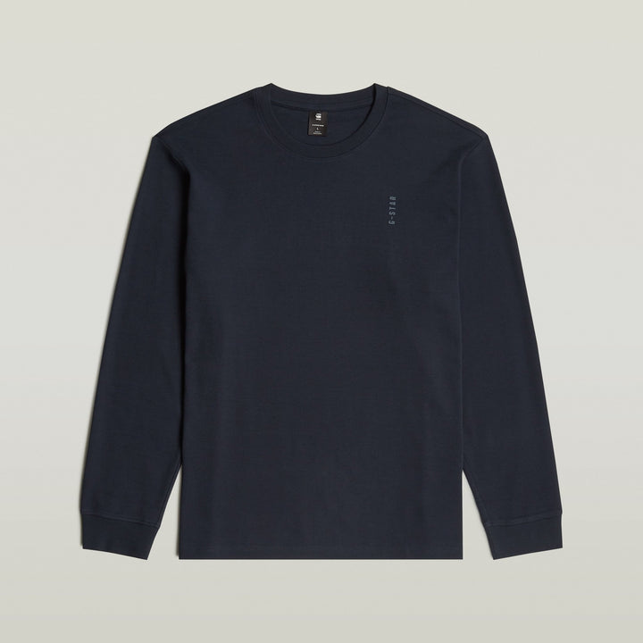 Back Embro Text Loose R T L/S - Salute - Chillis & More NZ