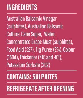 Balsamic Pearls - Fig - Chillis & More NZ