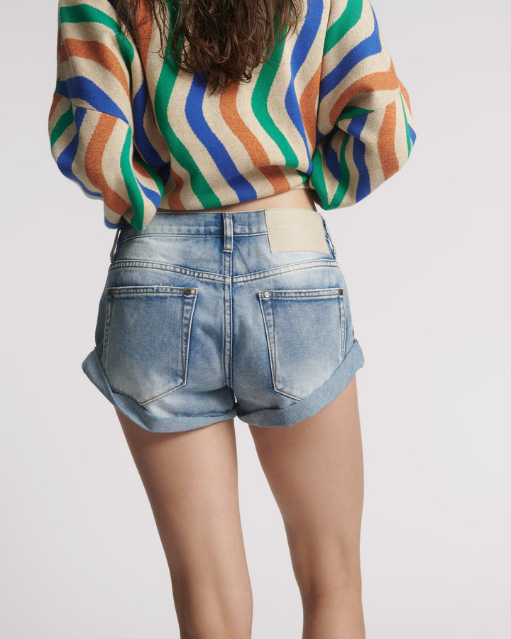 Bandits Low Waist Denim Short - Blue Summer - Chillis & More NZ