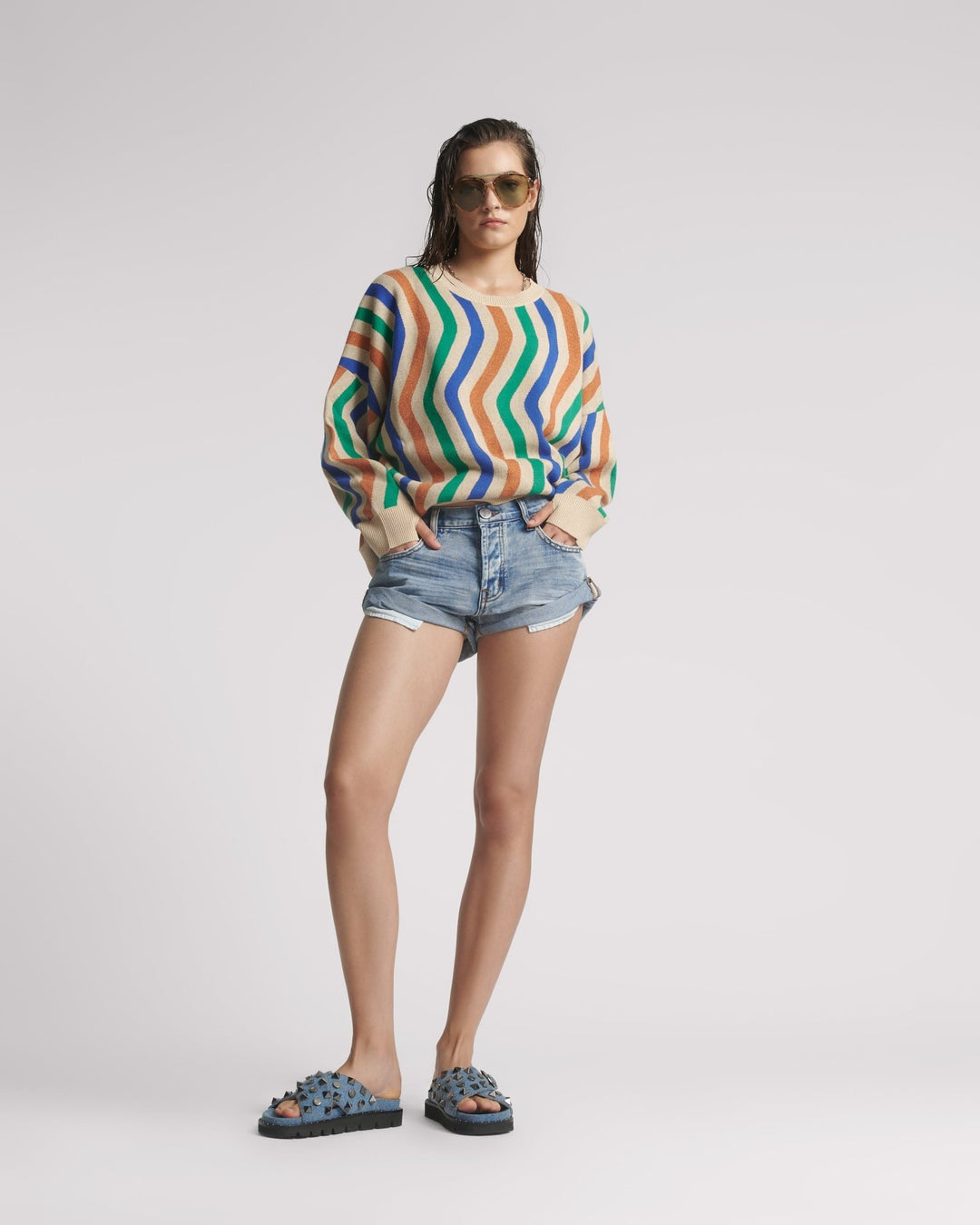 Bandits Low Waist Denim Short - Blue Summer - Chillis & More NZ