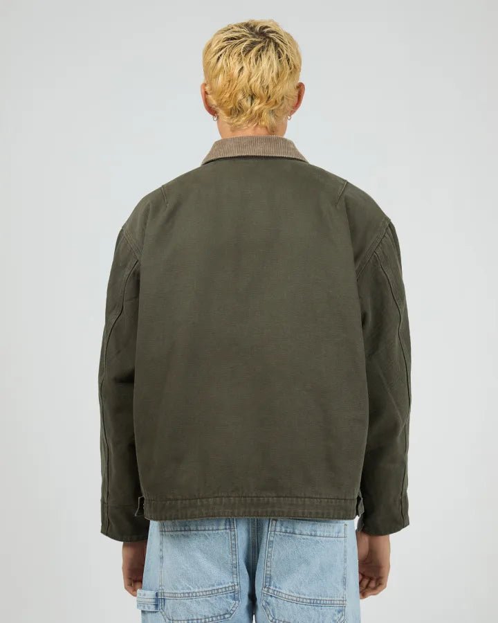 Barn Jacket - Khaki - Chillis & More NZ