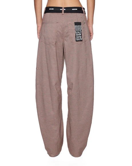 Barrel Trouser - Flip Houndstooth - Chillis & More NZ