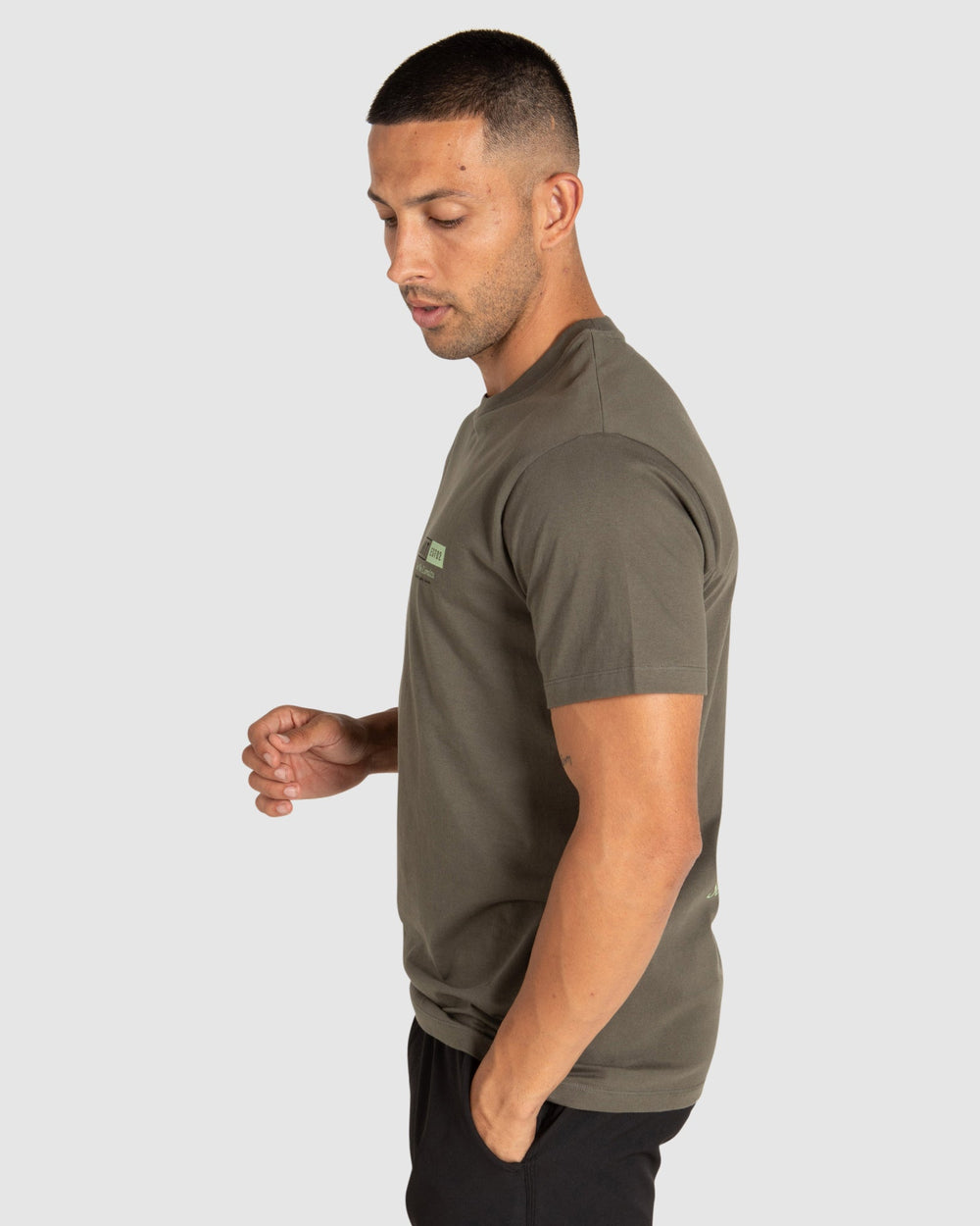 Base Tee - Military - Chillis & More NZ