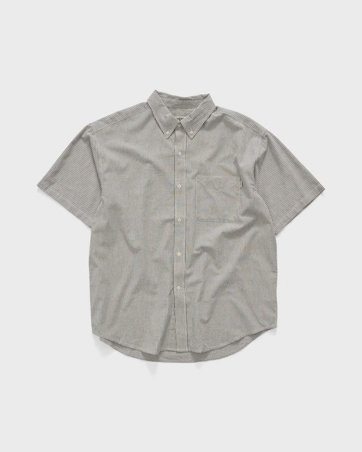 Bay Stripe SS Classic Shirt - Black/White Stripe - Chillis & More NZ