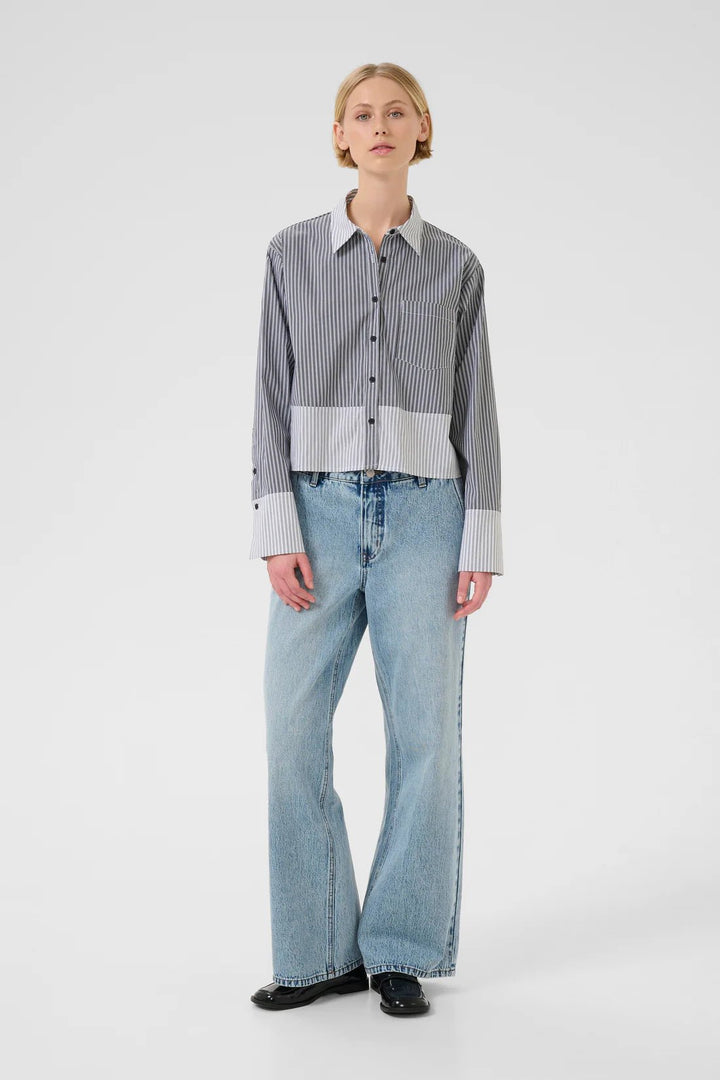 Beatrice Shirt in Tornado Stripe - Chillis & More NZ