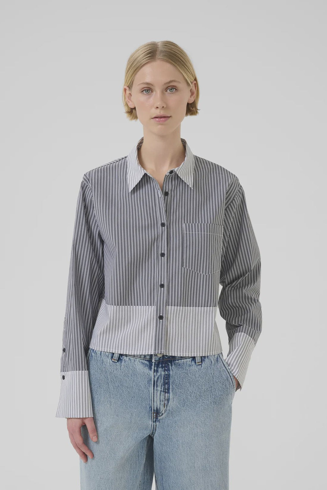 Beatrice Shirt in Tornado Stripe - Chillis & More NZ