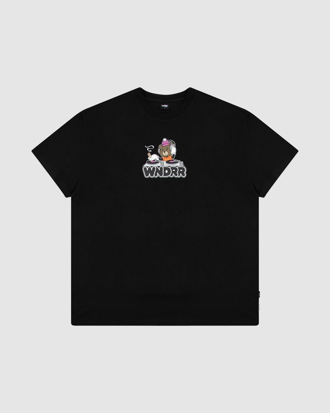 Beats Box Fit Tee - Black - Chillis & More NZ