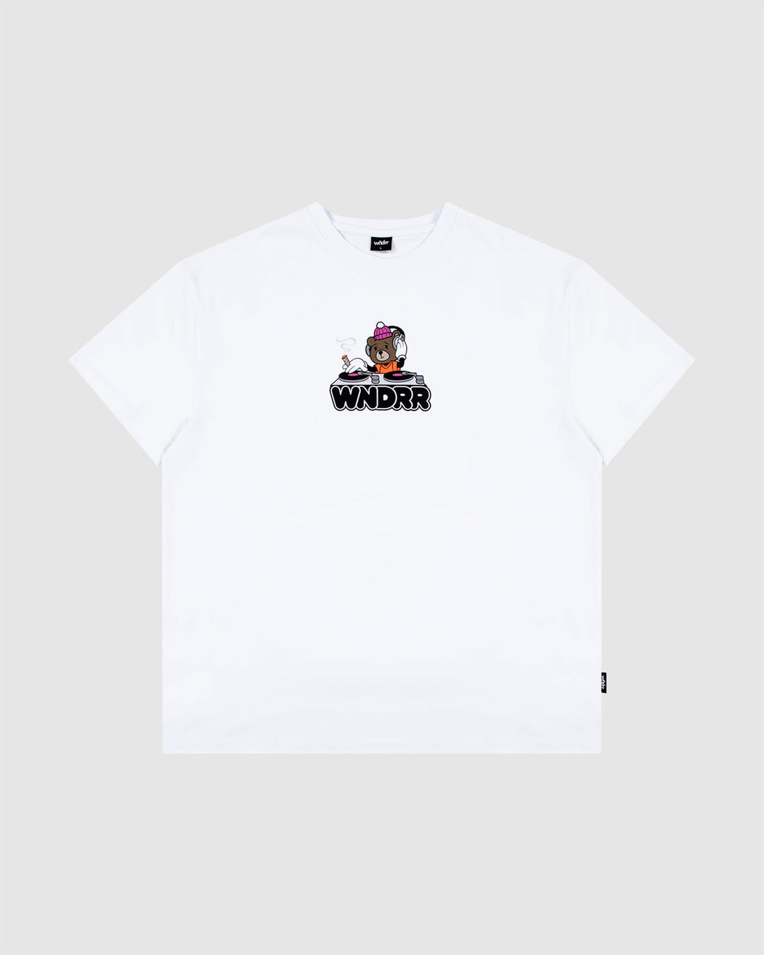 Beats Box Fit Tee - White - Chillis & More NZ