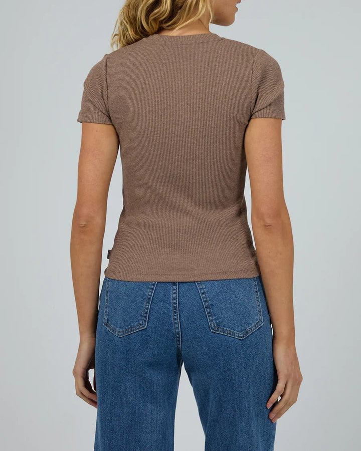 Bella Tee in Brown - Chillis & More NZ