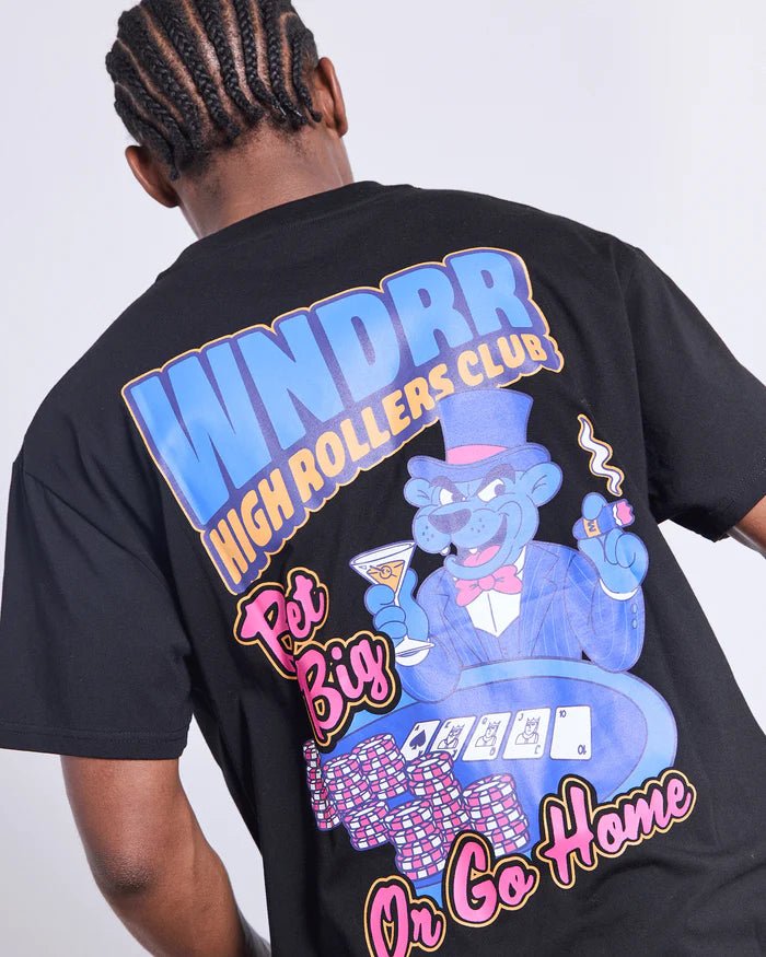 Bet Big Box Fit Tee - Black - Chillis & More NZ