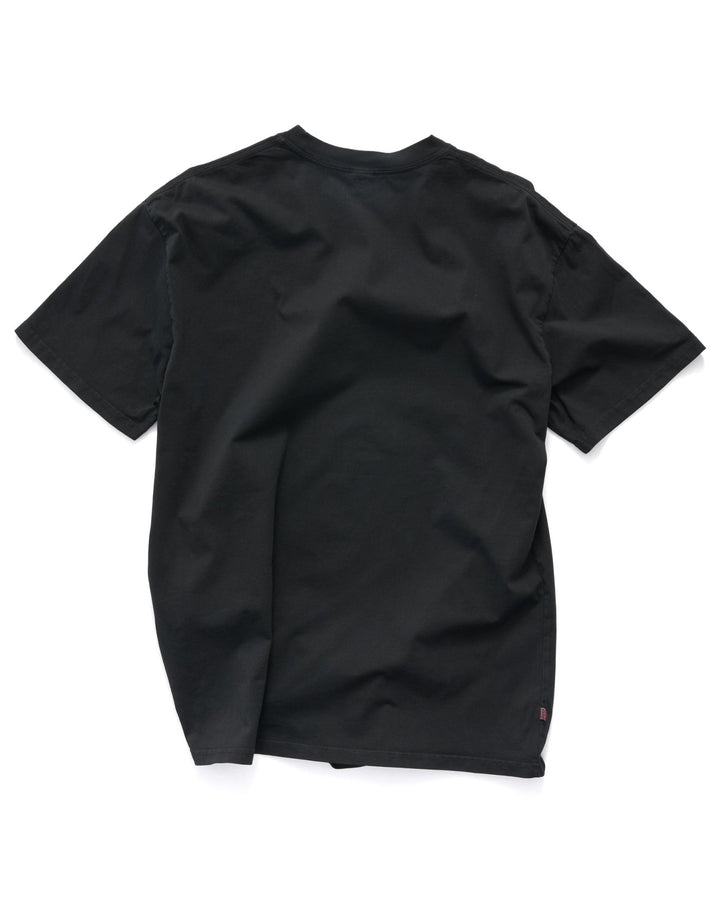 Big Block T-Shirt in Overdye Black - Chillis & More NZ