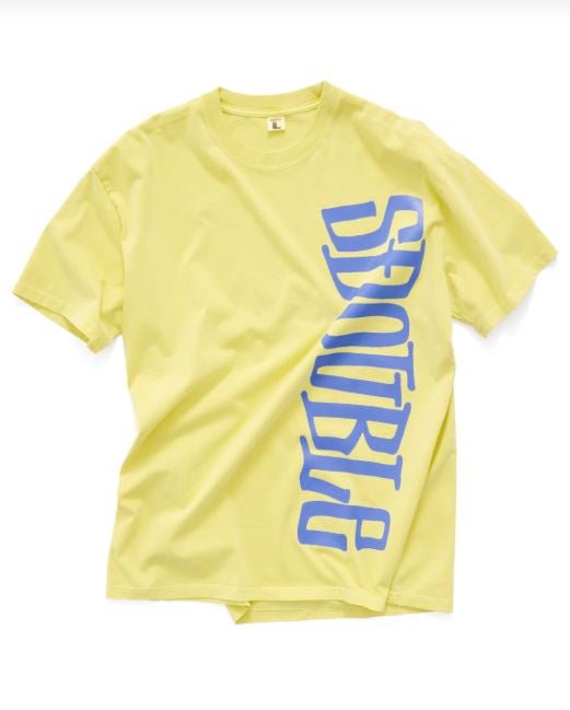 Big Block T-Shirt in Overdye Citrus - Chillis & More NZ