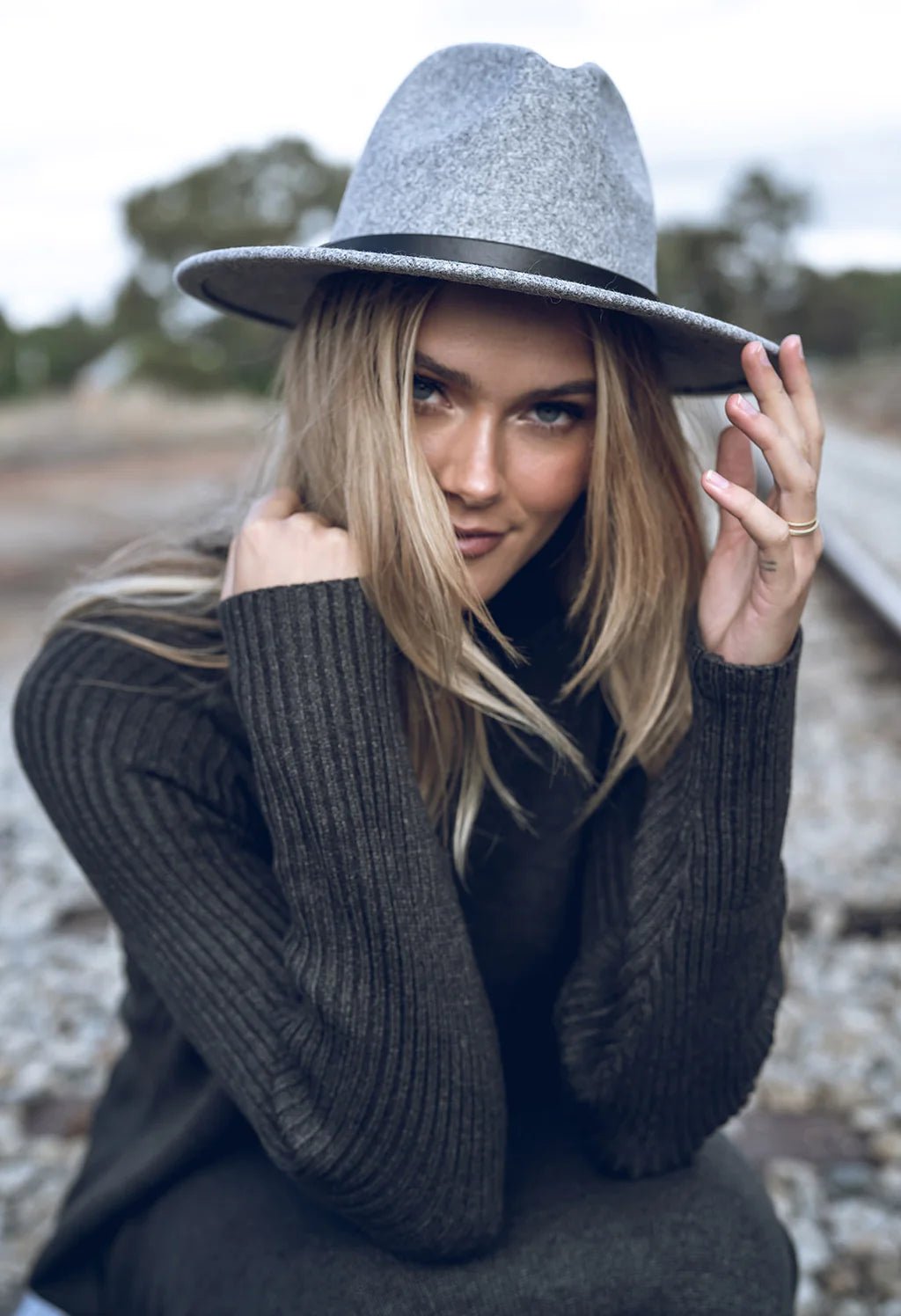 Billie Hat - Grey - Chillis & More NZ