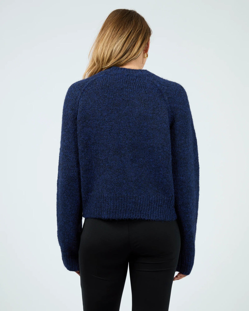 Billie Knit Sweater - Blue - Chillis & More NZ