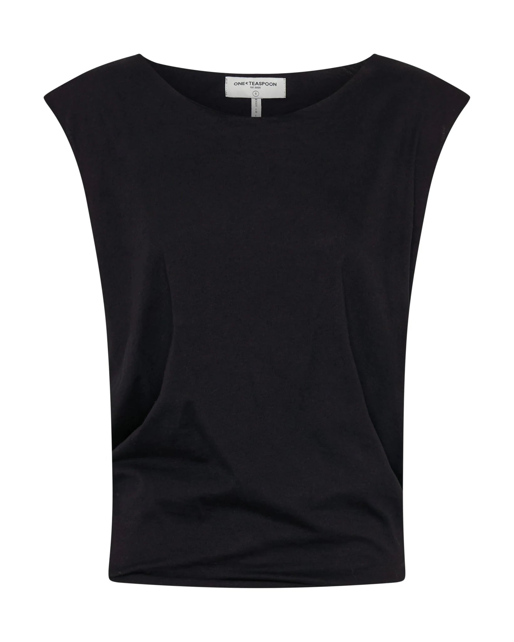Black Vintage Tank - Chillis & More NZ