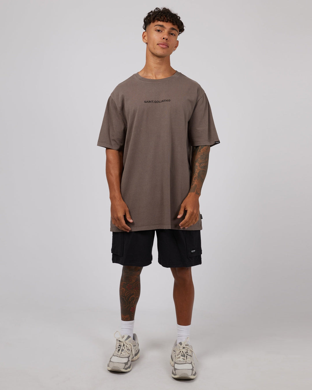 Blade Tee - Taupe - Chillis & More NZ