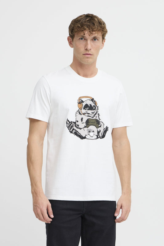 Blend He Javor Tee - White Gaming - Chillis & More NZ