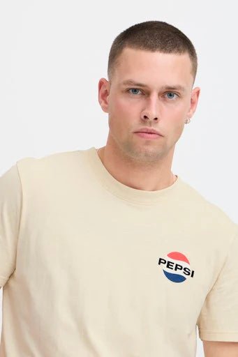 Blend He Ranlyn Tee - Bleached Sand - Chillis & More NZ