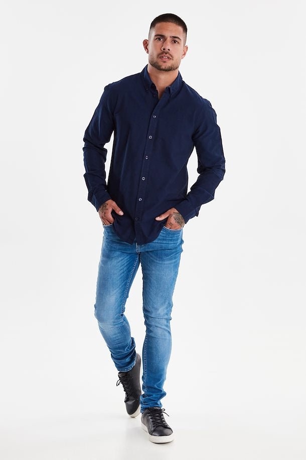 Blend He Shirt - Navy Peony - Chillis & More NZ