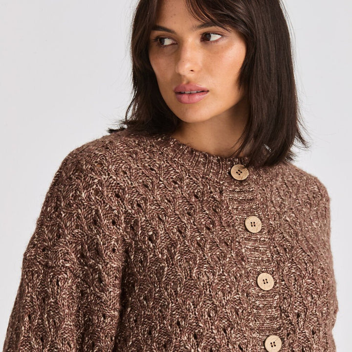 Bonfire Cardigan - Nutmeg - Chillis & More NZ