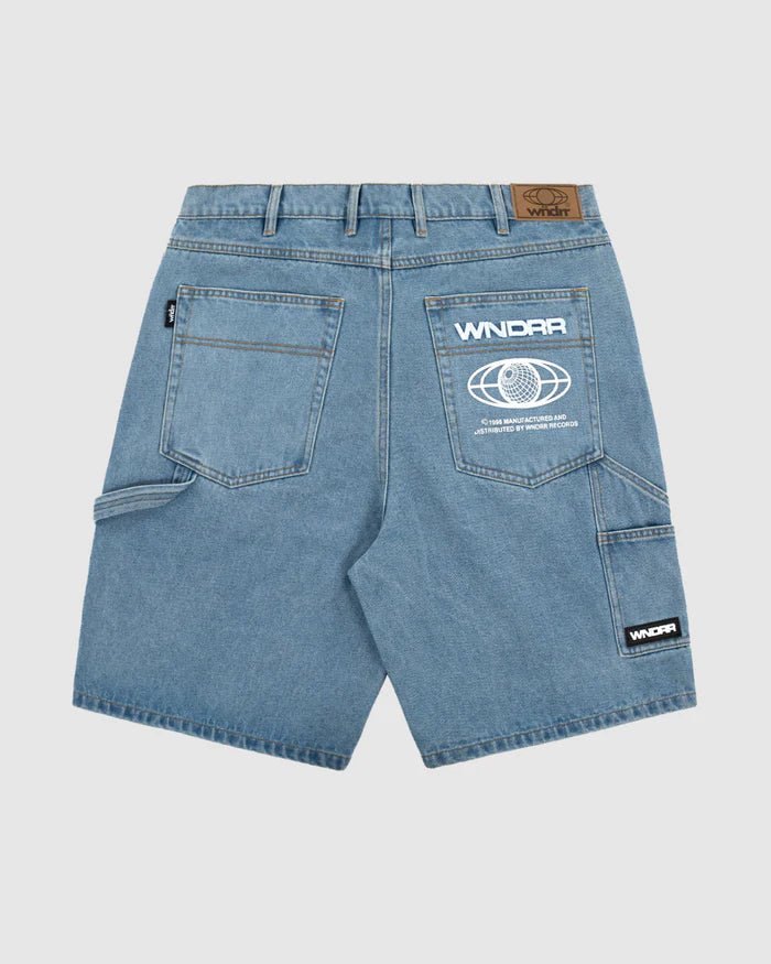 Booster Denim Short - Washed Blue - Chillis & More NZ