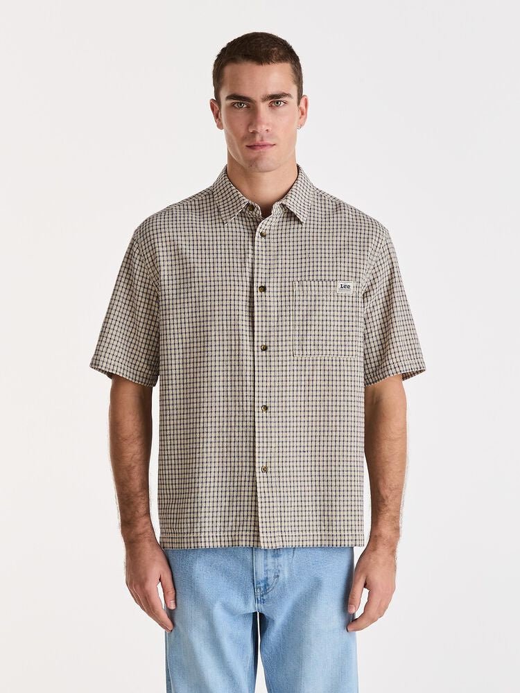 Boxcutter Shirt - Ecru - Chillis & More NZ