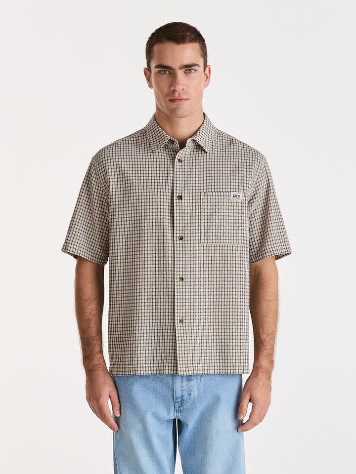 Boxcutter Shirt - Ecru - Chillis & More NZ
