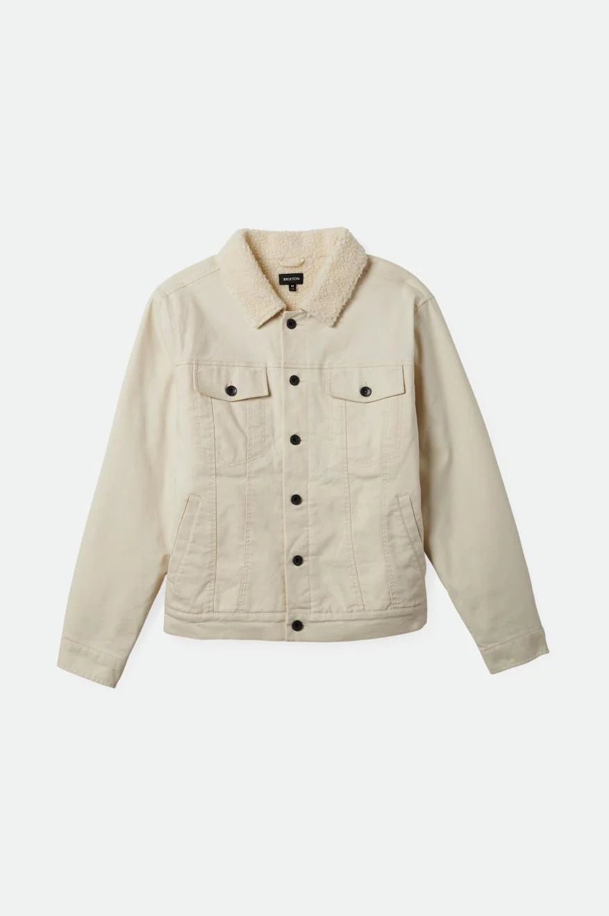 Builders Cable Lined Trucker Jacket - Natural - Chillis & More NZ